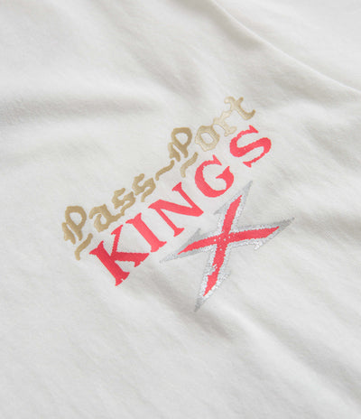 Pass Port Kings X T-Shirt - White