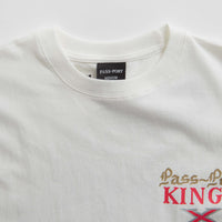 Pass Port Kings X T-Shirt - White thumbnail