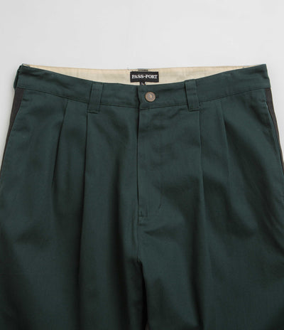 Pass Port Leagues Club Striped Pants in Dark Teal and Black