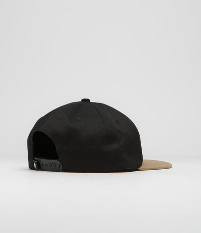 Pass Port Manuscript Workers Cap - Black / Sand