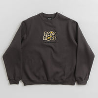 Pass Port Master-Sound Embroidered Crewneck Sweatshirt - Tar thumbnail