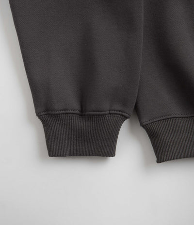 Pass Port Master-Sound Embroidered Crewneck Sweatshirt in Tar