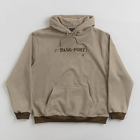 Pass Port Official Contrast Organic marl Shirt - Khaki thumbnail