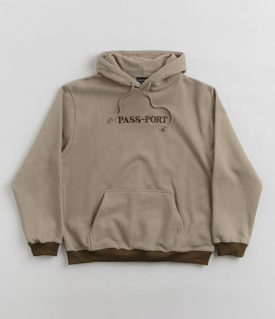 Pass Port Official Contrast Organic marl Shirt - Khaki