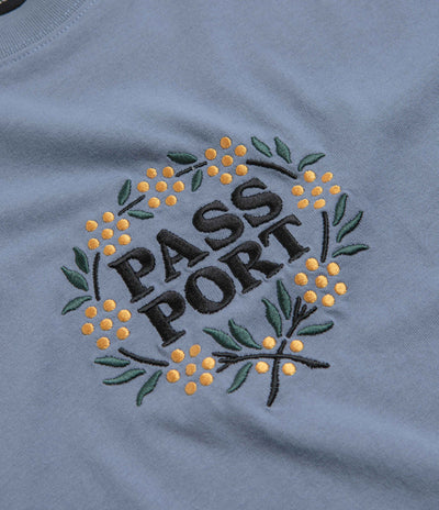 Pass Port Wattle T-Shirt - Stonewash Blue