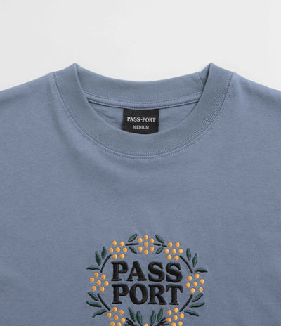 Pass Port Wattle T-Shirt - Stonewash Blue