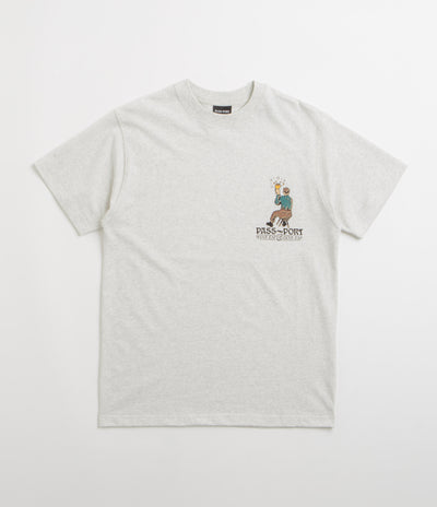 Pass Port Wine Em T-Shirt - Ash