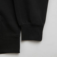 Pasteelo Embroidered O.G. Zip Hoodie in Black thumbnail