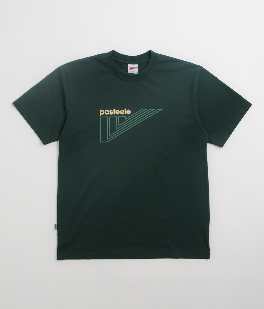 Pasteelo Flag T-Shirt in Forest