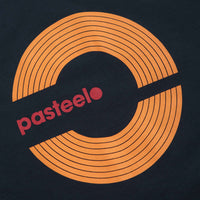 Pasteelo Grooves Long Sleeve T-Shirt in Navy thumbnail