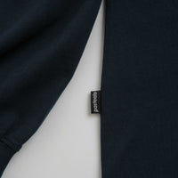 Pasteelo Grooves Long Sleeve T-Shirt in Navy thumbnail