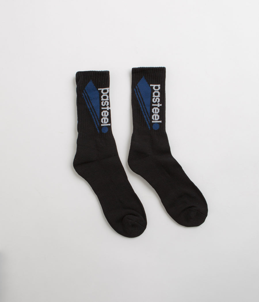 Pasteelo O.G. Socks in Black and Blue