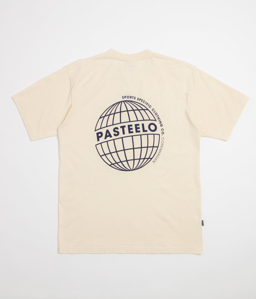 Pasteelo Sphere Grid T-Shirt - Cream