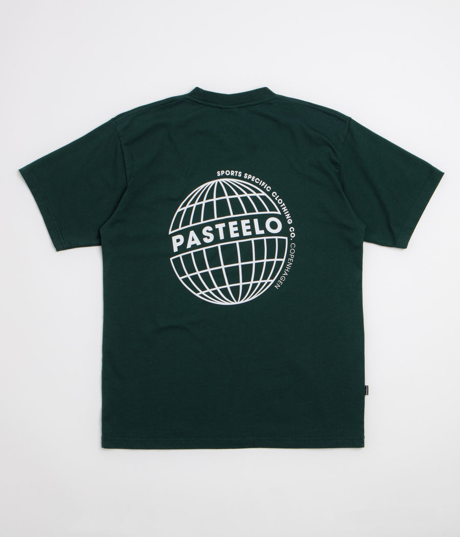 Pasteelo Sphere Grid T-Shirt - Forest