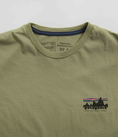 Patagonia 73 Skyline Organic T-Shirt - Buckhorn Green