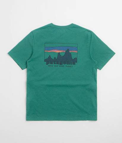 Patagonia 73 Skyline T-Shirt - Gem Green | flatspot