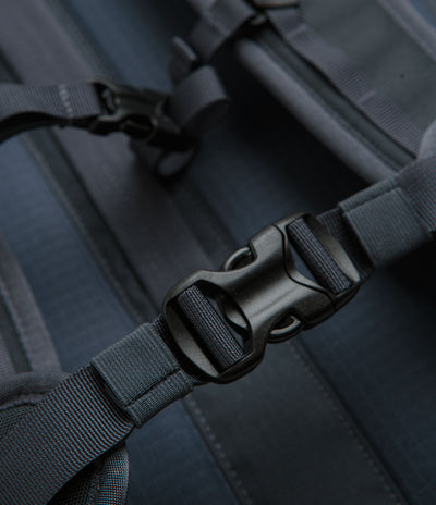 Patagonia Black Hole Mini MLC Bag in Smolder Blue and Forge Grey