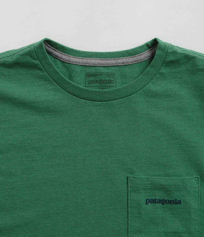 Patagonia Boardshort Logo Pocket Responsibili-Tee T-Shirt - Gather Green