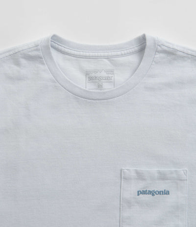 Patagonia Boardshort Logo Pocket Responsibili-Tee T-Shirt - White