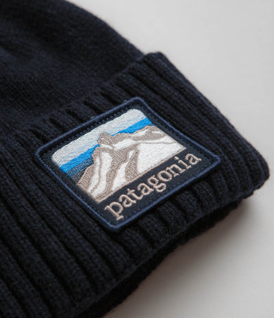 Patagonia Brodeo Beanie - Line Logo Ridge / Classic Navy