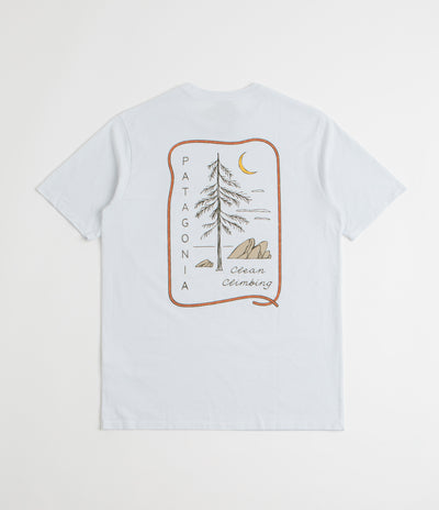 Patagonia Clean Climb Roots Responsibili-Tee T-Shirt in White