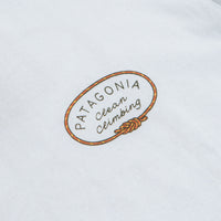Patagonia Clean Climb Roots Responsibili-Tee T-Shirt in White thumbnail