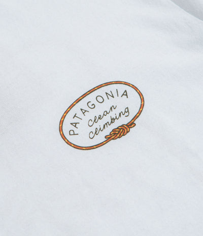 Patagonia Clean Climb Roots Responsibili-Tee T-Shirt in White