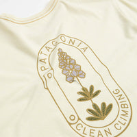 Patagonia Clean Climb Trade Responsibili-Tee T-Shirt - Clean Climb Bloom: Birch White thumbnail