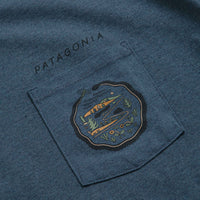 Patagonia Commontrail Pocket Responsibili-Tee T-Shirt - Utility Blue thumbnail