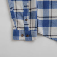 Patagonia Cotton in Conversion Fjord Flannel Shirt - Captain: Endless Blue thumbnail