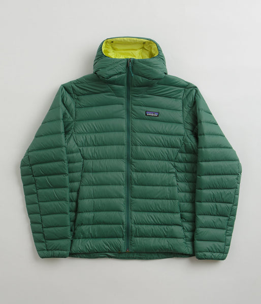 Patagonia down sweater green top