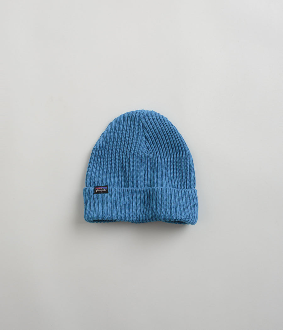 Patagonia Fishermans Rolled Beanie in Blue Bird