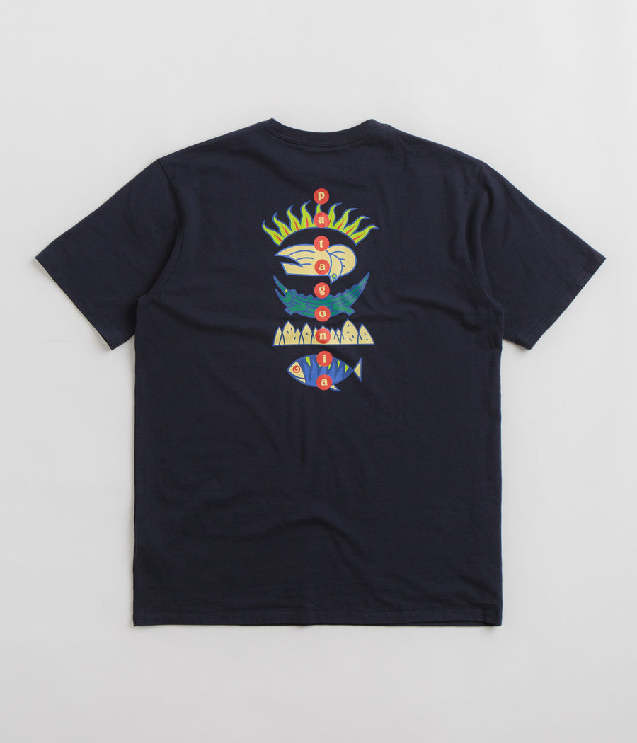 Patagonia Fitz Roy Wild Responsibili-Tee T-Shirt - New Navy