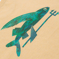 Patagonia Flying Fish Responsibili-Tee T-Shirt in Flying Fish: Cliffs and Coves Conifer Green thumbnail