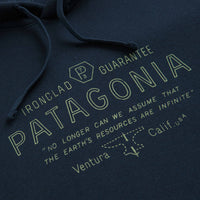 Patagonia Forge Mark Uprisal Hoodie - Lagom Blue thumbnail