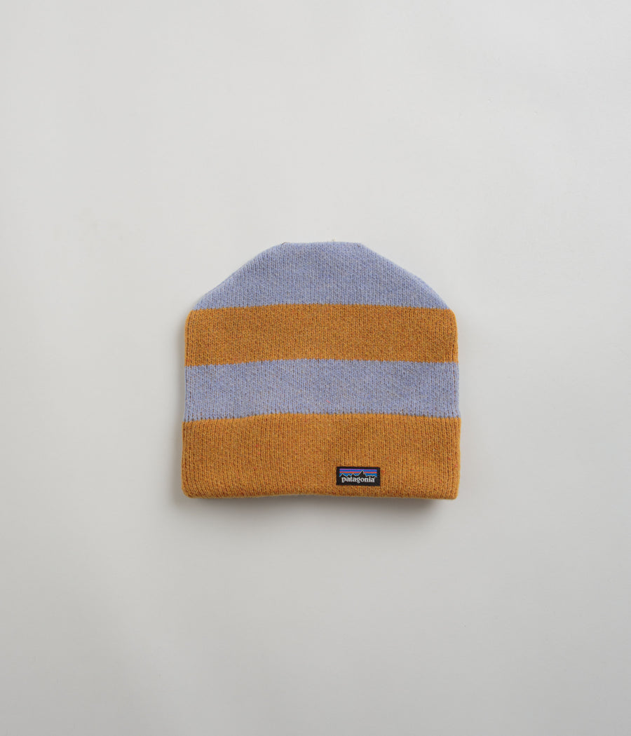Patagonia Fun Hog Beanie in OG Rugby: Dried Mango