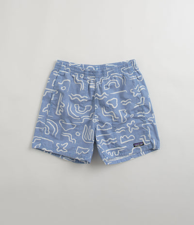 Patagonia Funhoggers Shorts - Channel Islands: Vessel Blue