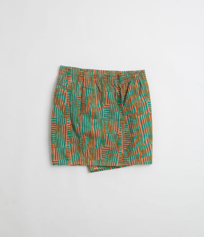 Patagonia Funhoggers Shorts - Quilty Fitz: Heartleaf Green