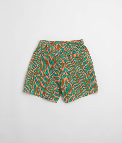 Patagonia Funhoggers Shorts - Quilty Fitz: Heartleaf Green