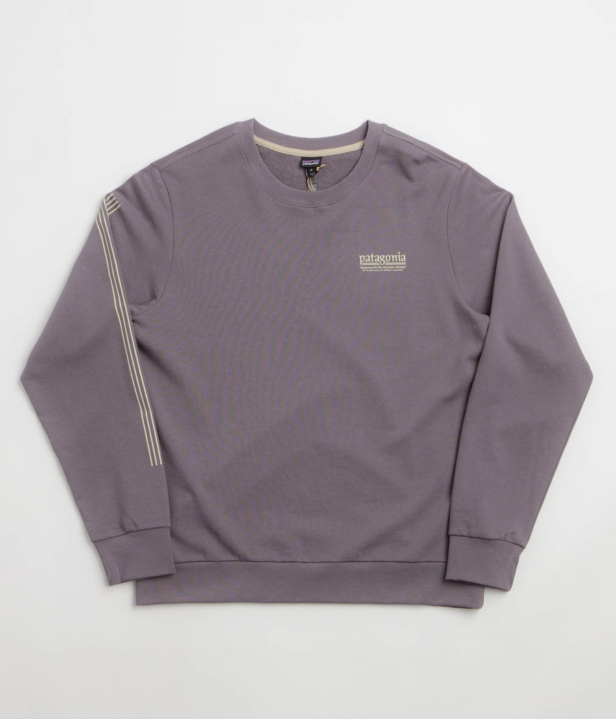 Patagonia Hut Tripper Daily Crewneck Sweatshirt in May Grey
