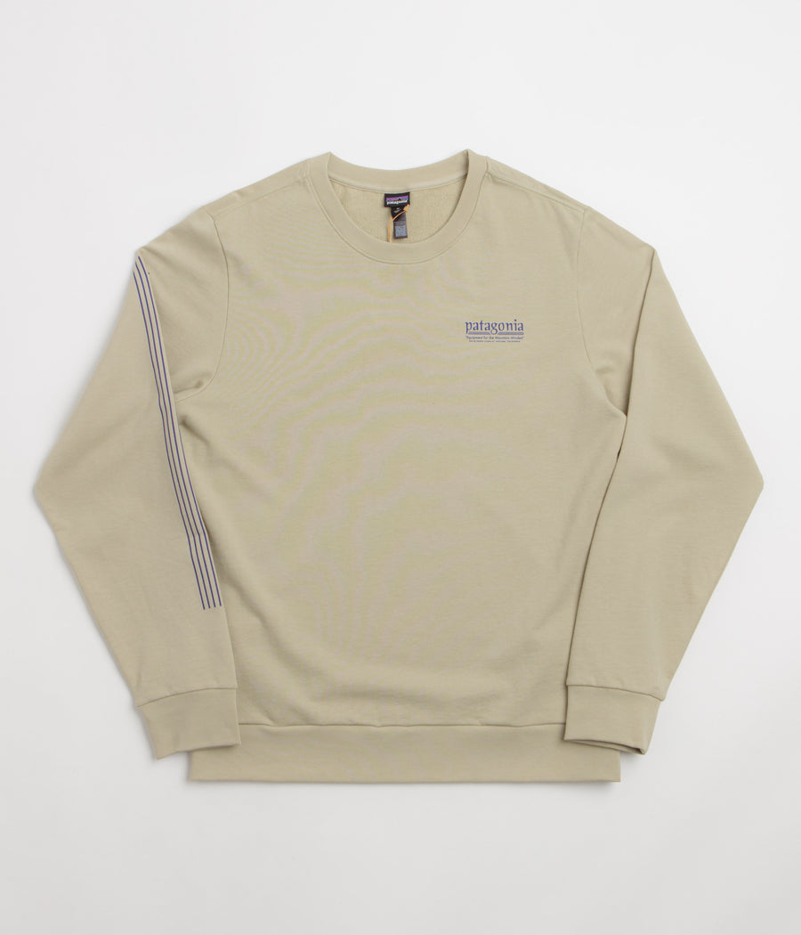 Patagonia Hut Tripper Daily Crewneck Sweatshirt in Weathered Stone