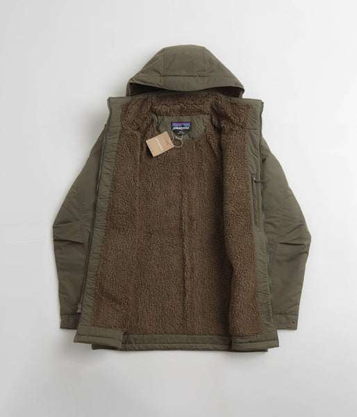 Patagonia Isthmus Parka Basin Green Flatspot