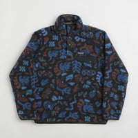 Patagonia Lightweight Synchilla Snap-T Fleece - Across Oceans: Pitch Blue thumbnail