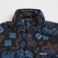 Patagonia Lightweight Synchilla Snap-T Fleece - Across Oceans: Pitch Blue thumbnail