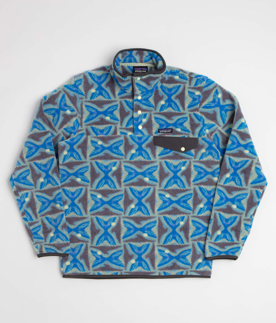 Patagonia Lightweight Synchilla Snap-T Fleece - Deep Freeze: Forge Grey