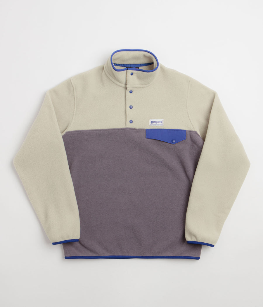 Patagonia Lightweight Synchilla Snap-T Fleece in May Grey