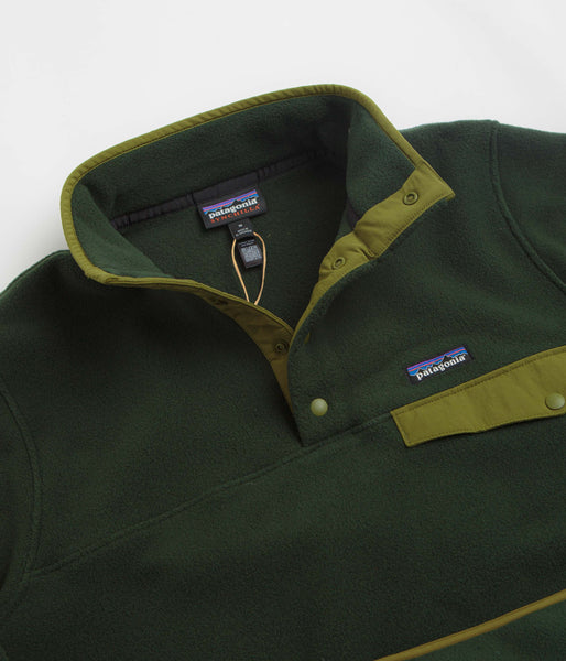 Patagonia Lightweight Synchilla Snap-T Fleece Old Growth Green