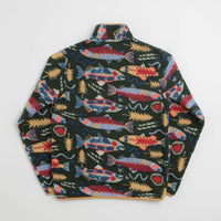 Patagonia Lightweight Synchilla Snap-T Fleece in Salmon Energy: Old Growth Green thumbnail