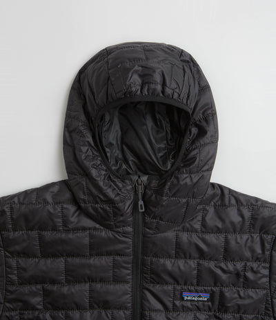 Patagonia Nano Puff Hooded Jacket - Black