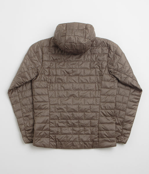 Patagonia Nano Puff Hoodie Jacket Marlow Brown Flatspot